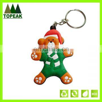 Wholeasale Rubber Soft PVC Keychain custom soft pvc keychains