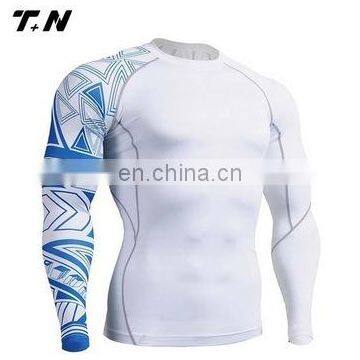 Custom printed rash guard wholesale