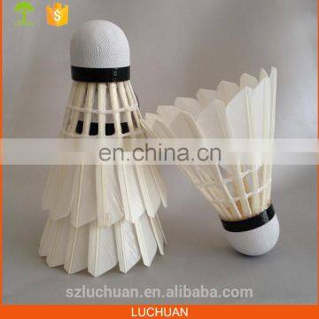 Top Selling Wonderful White Duck Feather Badminton Shuttlecock Sale