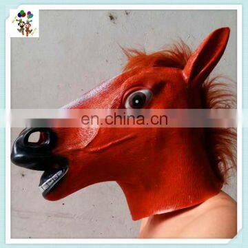 Halloween Party Costume Creepy Unicorn Full Head Latex Animal Masks HPC-0480 photo-6