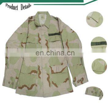 Customized army Three color desert military uniform