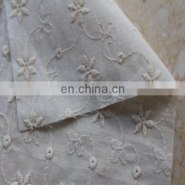 100% Cotton Embroidery fabric with high quality