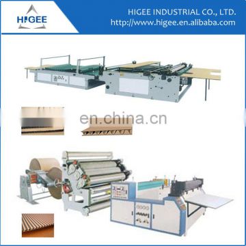 Carton flute laminating machine