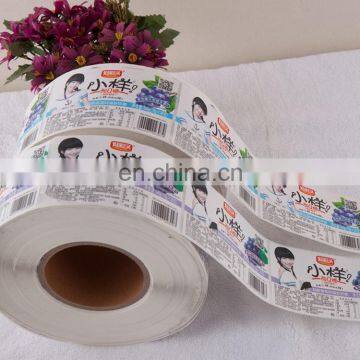 Advertising and Promotional Pvc Vinyl Label Sticker/roll Self Adhesive Sticker for Can and Bottle photo-2