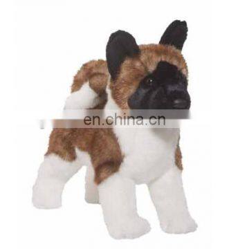 Lifelike puppy dog Akita plush toys