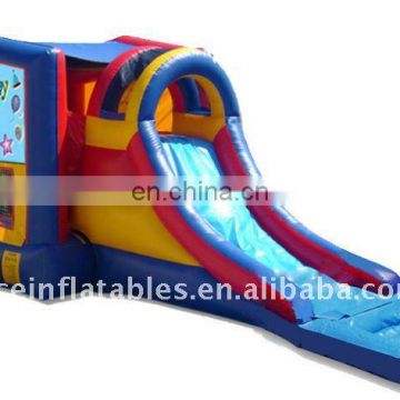 inflatable water slide and bouncer combo