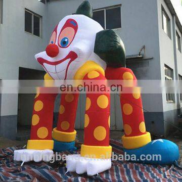 Halloween funny inflatable clown arch decoration terrible inflatable arch Halloween activities