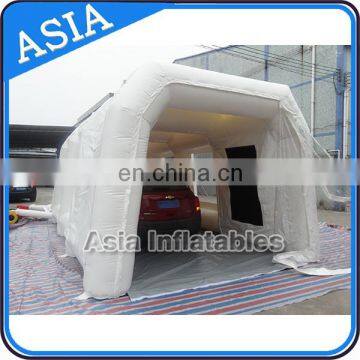 portable inflatable spray booth for car maintaining