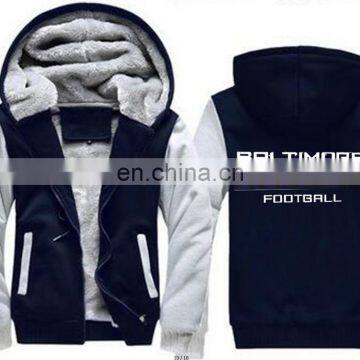 Hot sale! American football jersey Zipper Hoodie sports Jacket