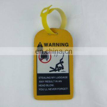 Custom Printing Neoprene Luggage Tag