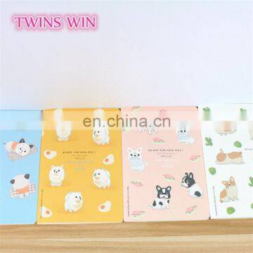 Alibaba website cheap bulk office diaries stationery wholesale logo custom printed cartoon paper notebook diary made in china