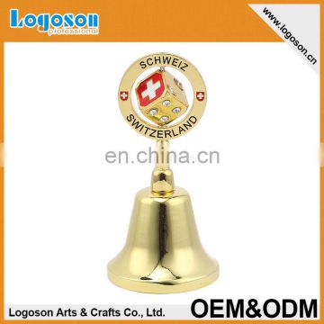 2015 hot sales custom metal Souvenir dinner bell