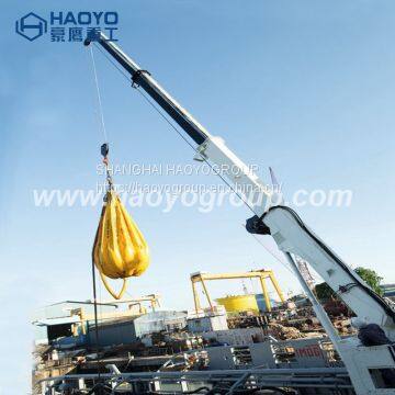 HAOYO Marine Crane 25t Hydraulic Knuckle Boom Marine Deck Crane Manufacturers