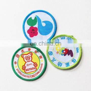 Fashion hot melt adhesive plain labels for fabric