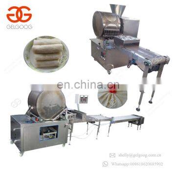 Dumpling Pastry Wrapper Injera Skin Lumpia Sheet Making Maker Line Spring Roll Machine Price