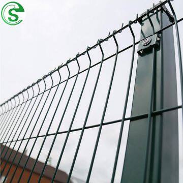 Powder coated double wire fence 50*200 opening