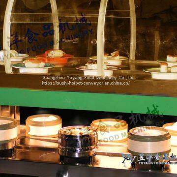 Japanese & Chinese Food Combined Conveyor - Factory supplier: michaeldeng@gdyuyang.com