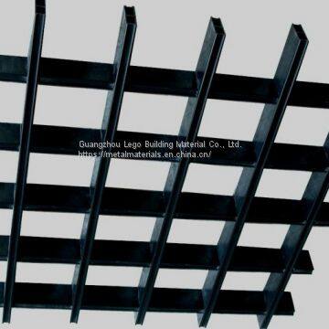 Metal Grid Ceilings Aluminum Open Cell Metal Grille Ceiling