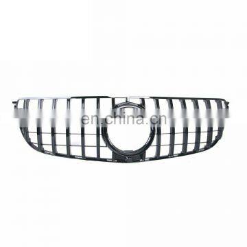 Front Grille Bumper Grill 16-18 BLK For Mercedes-Benz GLS-Class X166 GLS450 GT R photo-2