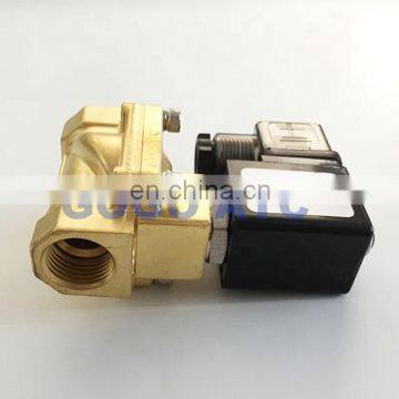 GOGO Normally Closed 2 Way Pilot Diaphragm Brass Electric 12v 24v 110v 220v Water Solenoid Valve Air 1/2" BSP 15mm PX-15 NBR photo-4