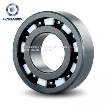 6204 Full Ceramic Deep Groove Ball Bearing Open 20*47* 14mm SUNBEARING