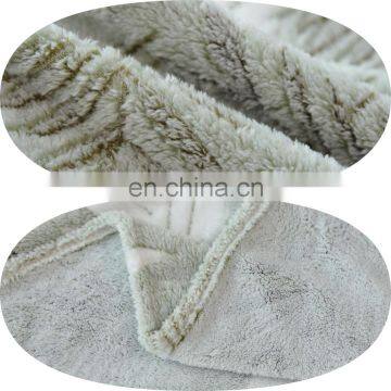 Cheap Blanket 100% Polyester 3D Printed Coral Fleece Blanket photo-4