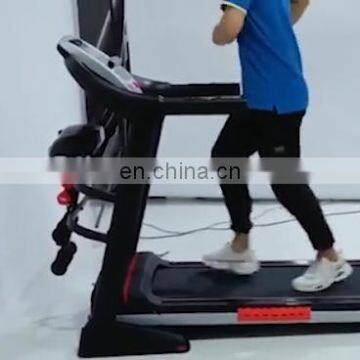 YPOO 2020 new treadmill with tv luxury motorized treadmill 120kg compact folding treadmill android