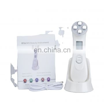 Home Use RF Face Lifting Led Skin Tightening Beauty Ultrasonic Facial Care Machine