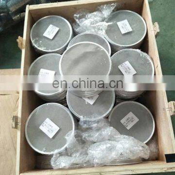 Porous 304 316L 0.2 1 5 10 20 100 Micron Sintered Stainless Steel Wire Mesh Filter Disc photo-3