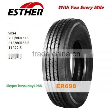 All steel Raidal Truck Tyre 315/80R22.5