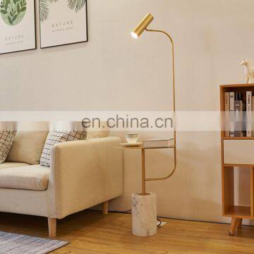 Современные уникальные дизайнерские золотые напольные лампы для освещения гостиных и отелей photo-5