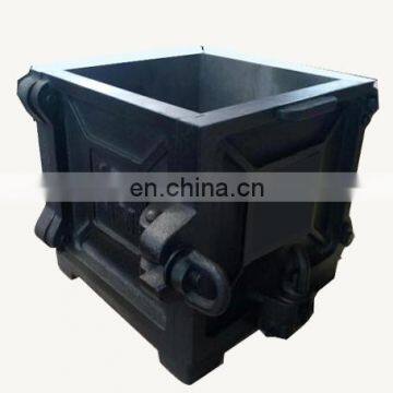 T-BOTA Two Parts Cube 150mm Single Cast Iron Cube Moulds 16kg Concrete Mould 150x150mm Cast Iron Cube Mould