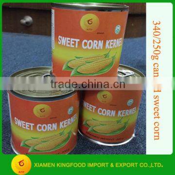 Canned Corn in Water N.W. 340G D.W.250G photo-2