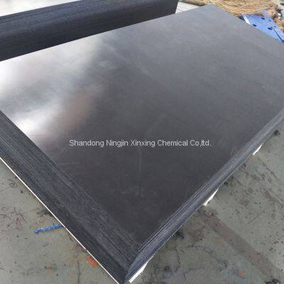 Boron loaded polyethylene sheet for nuclear and radiation shielding applications