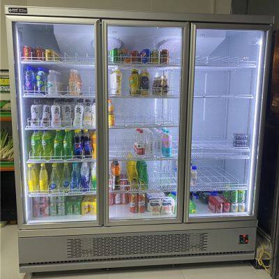 commercial display freezer cooler beverage used refrigerator made in China