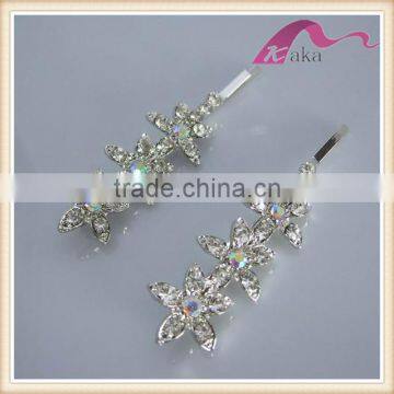 high quality crystal hair bobby pins, beautiful hair accessory