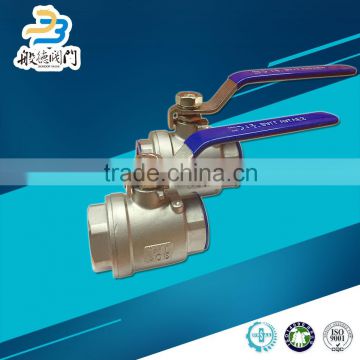 High Value 2-Pc 1000Wog Stainless Steel Ball Valve