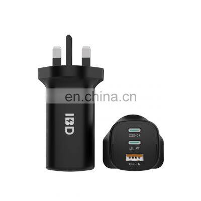 USB C Phone GaN Charger Fast PD 3 USB 65W GaN Charger PD Cellphone Charger