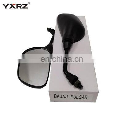 ISO Certified White Glass Lens Rearview Mirror is Suitable for Both Sides of BAJAJ PULSAR Motorcycle Body photo-4