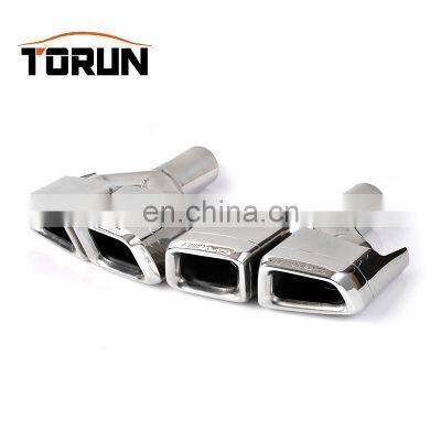 304 stainless steel Mirror polish for w166 GL ML AMG exhaust pipe