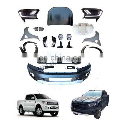 Pickup 4x4 Body kit Accessories for Ranger 2012 upgrade to Ranger Raptor