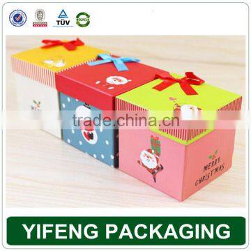 Decorative Custom Design Recyclable Paper Christmas Gift Box Packaging photo-6