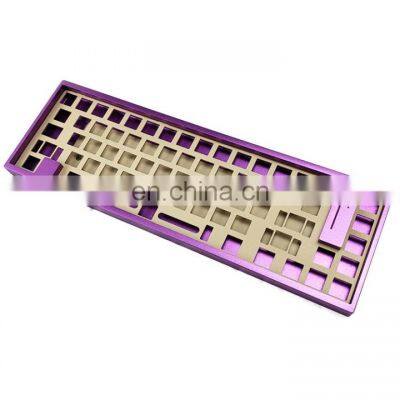 Cnc Machining Aluminum 60% Keyboard Frame Machining Cnc Aluminum 6061/ 6063 Brass Cnc Alloy Keyboard Housing photo-3