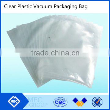 Vacuumized plastic packaging bag for food/vacuum seal food storage