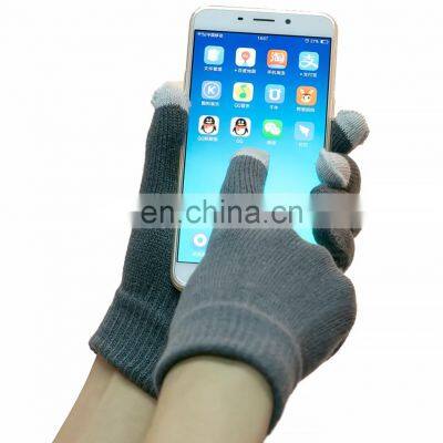 Custom Logo Cell Phone Smartphone Touch Gloves Winter Tactile Texting Touchscreen Gloves Touch Screen Glove photo-4