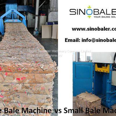 Large Bale Machine vs Small Bale Machine