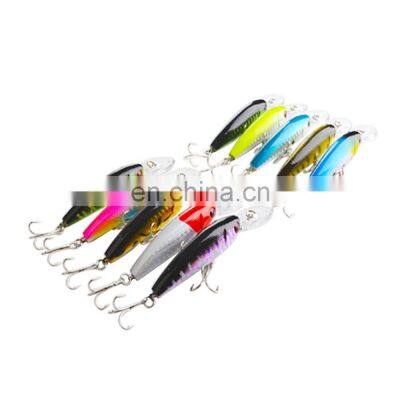 High quality 9cm/8g 10 colors 3D eyes AD-sharp treble hook carbon steel 2X class strength minnow fishing lure