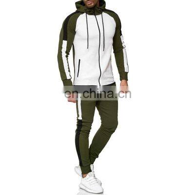 Wholesale Custom Logo Sets Plus Size Sportswear Spring Breathable Men Training Tracksuit