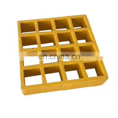 50*50mm fiberglass frp bar grating FRP Grating for Car Wash Floor