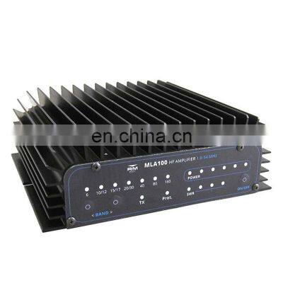 RM Italy MLA-100 QRP 1.8-30MHz 50-54MHz Short Wave Power Amplifier Solid State Linear Amplifier